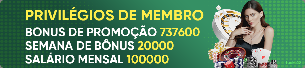 Cashback VIP lucky22 - reembolso semanal